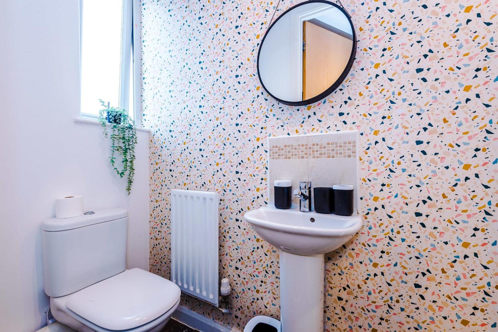 Willa Rest&Recharge At A Spacious Townhouse By The Etihad Manchester Zewnętrze zdjęcie