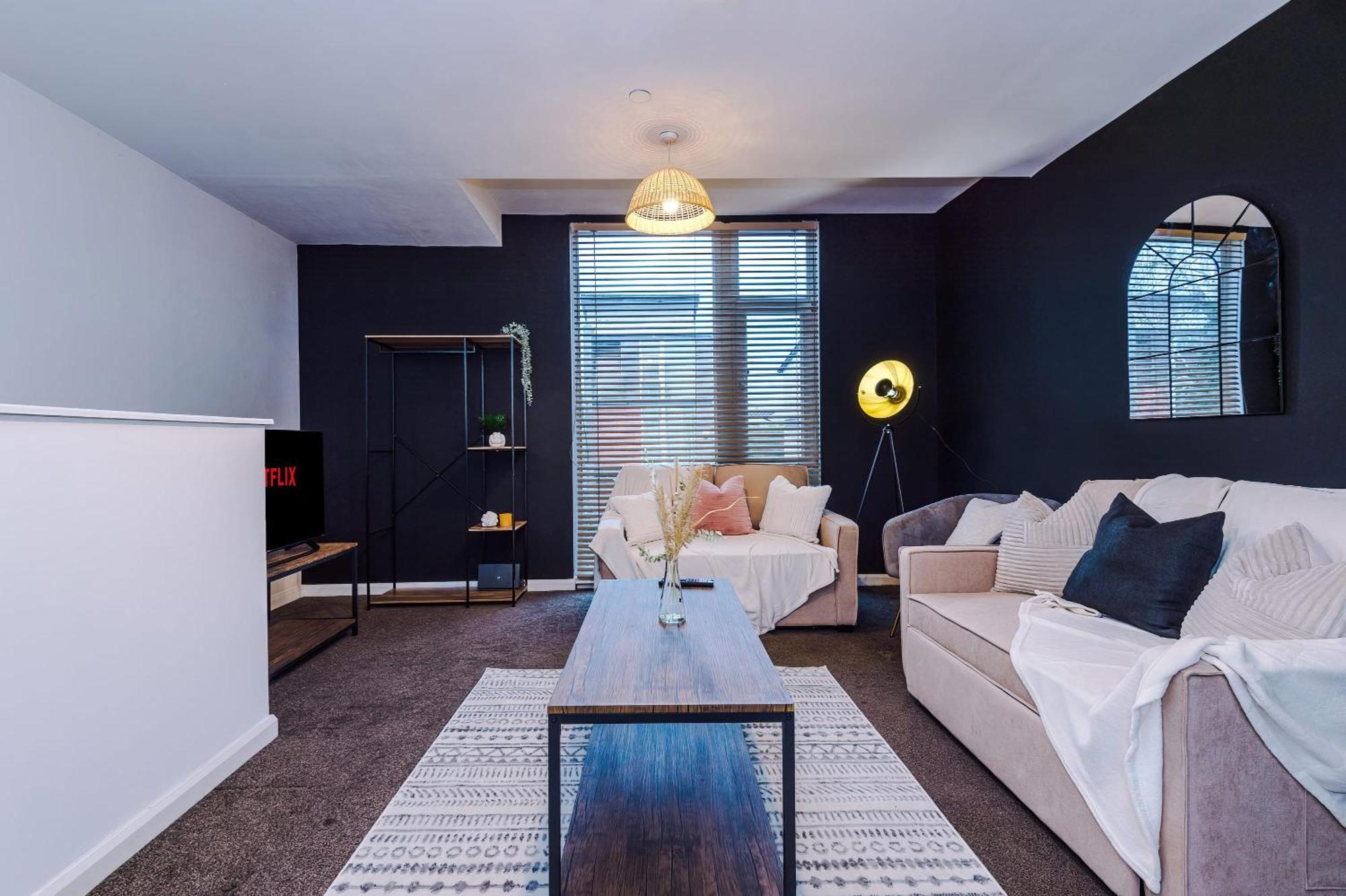 Willa Rest&Recharge At A Spacious Townhouse By The Etihad Manchester Zewnętrze zdjęcie